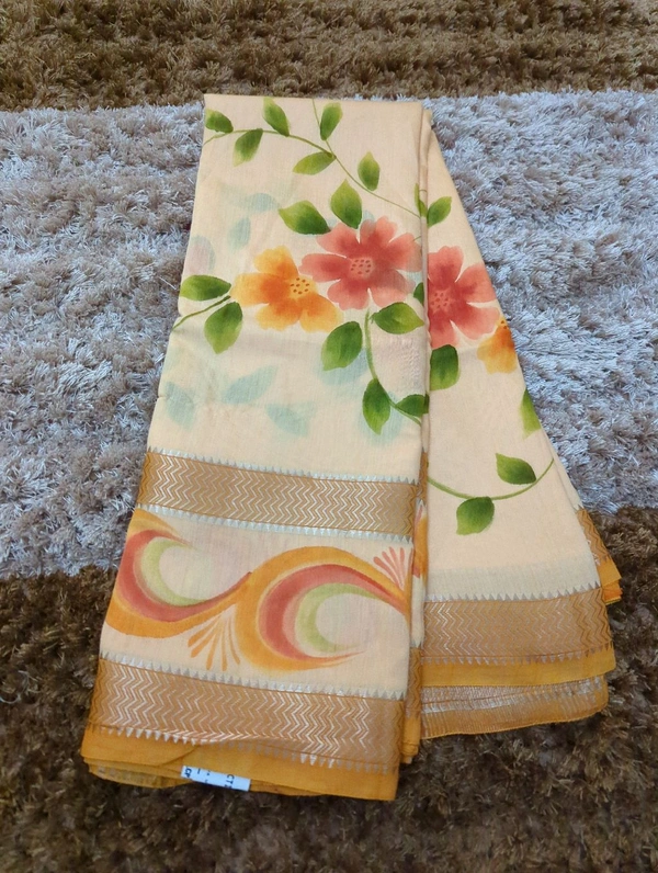 Chiniya With Handprint - Web Orange