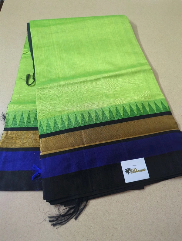 Pure Handloom Kuppadam - Green
