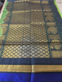 Pure Handloom Kuppadam - Green
