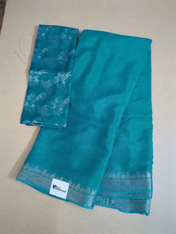 pure chinnon - sea green, Single Colour