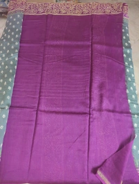 pure chanderi - Gray