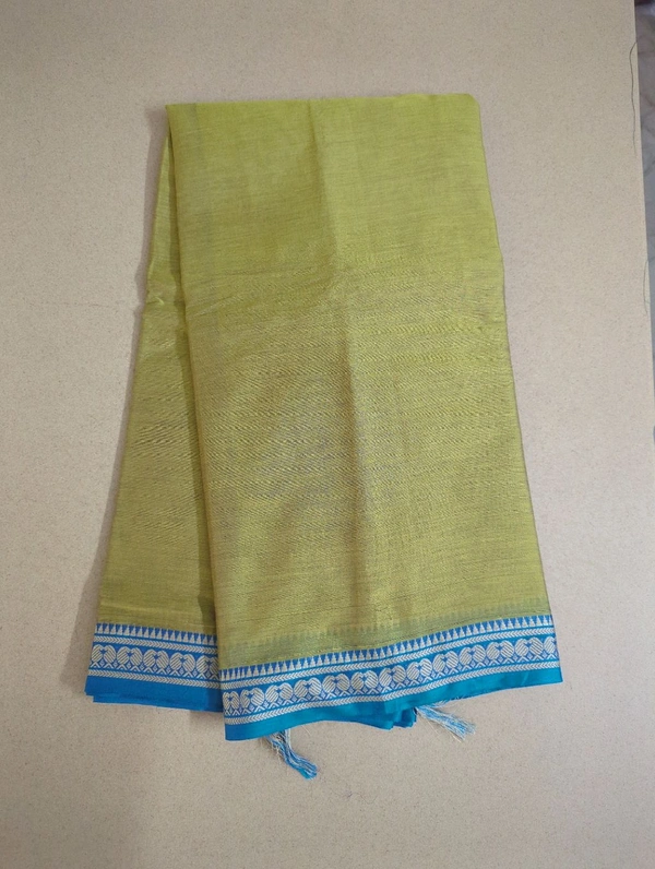 Pure Narayanapet Cotton - olive