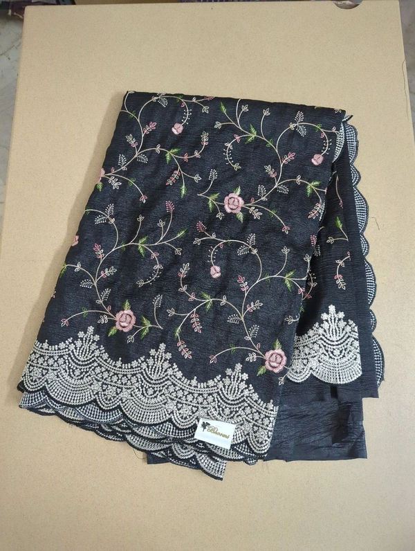 Soft Crush With Sequence  - Black