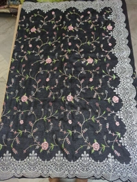 Soft Crush With Sequence  - Black