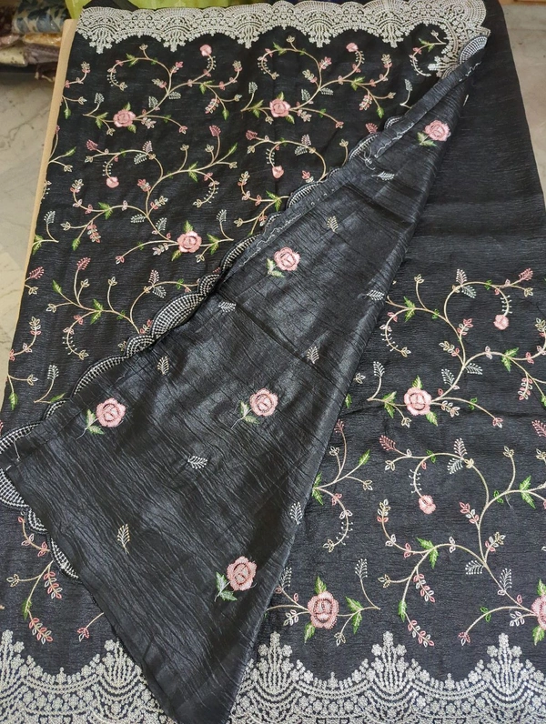 Soft Crush With Sequence  - Black