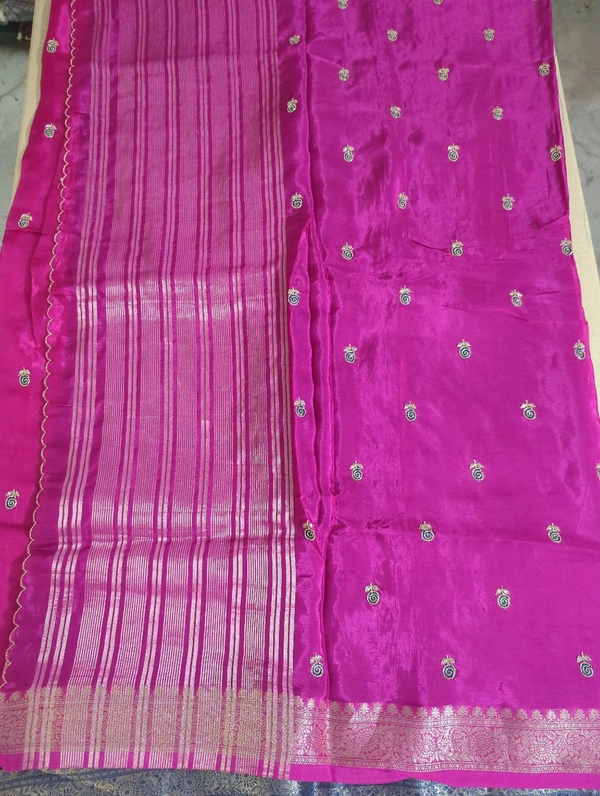 Designer Russian Crepe - pink