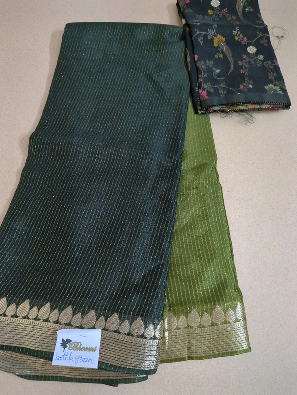 pure chinnon - bottle green, multi colour