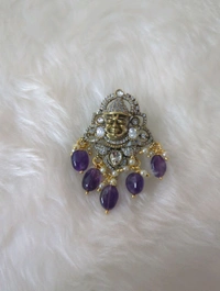 Victorian Pendent - Purple