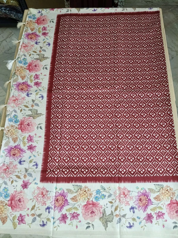 Premium Soft Tusser - Red