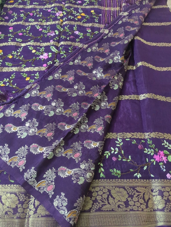 Pure Munga Work - Pigment Indigo