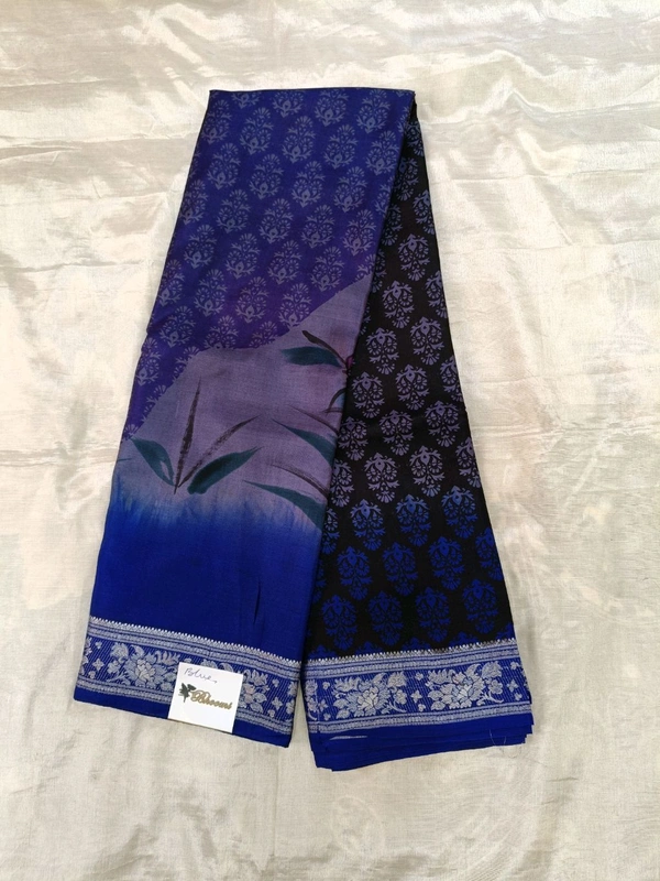 Pure Silk Weaving  - Blue
