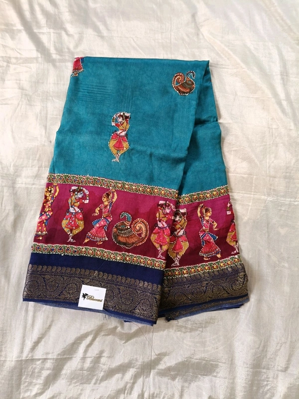 Pure Satin Dola - sea blue