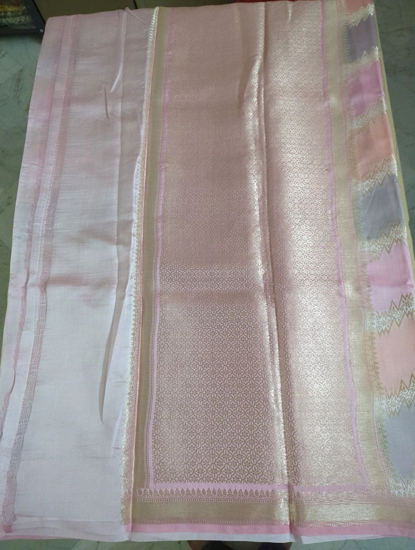 Pure Handloom Chiniya - pink