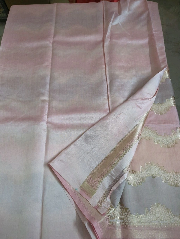 Pure Handloom Chiniya - pink