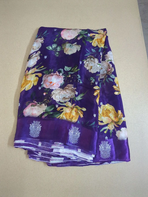 organza digital mushru - violet