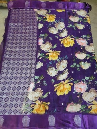 organza digital mushru - violet