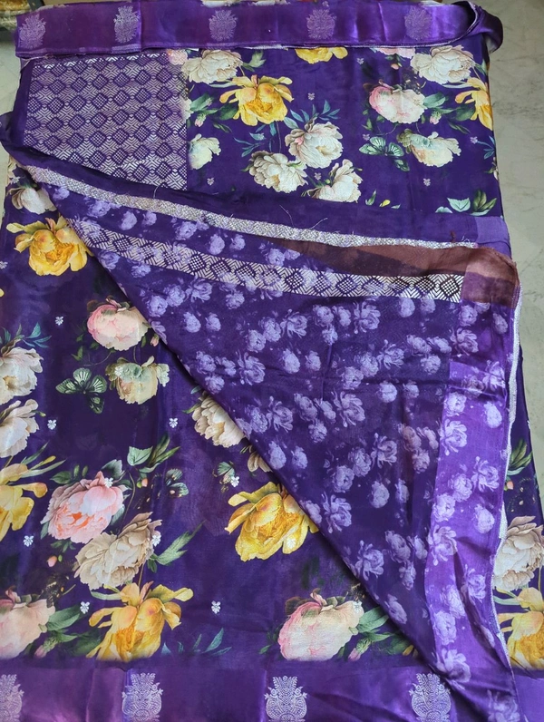 organza digital mushru - violet