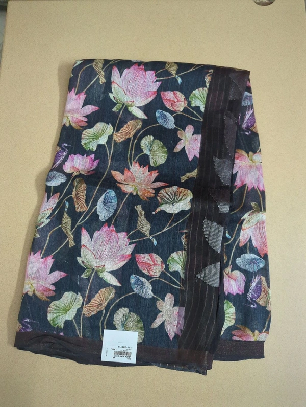 PURE HANDLOOM LENIN KOTA - Black