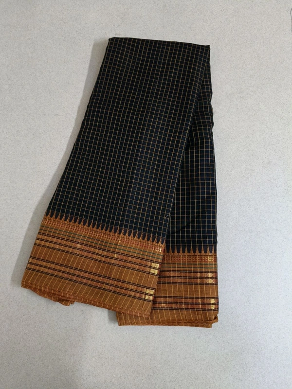 Pure Narayanapet Cotton - Black