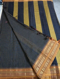 Pure Narayanapet Cotton - Black
