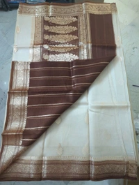 Pure Handloom Organza - cream
