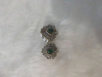 Victorian Earstuds - Green
