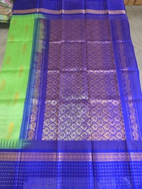 Pure Handloom Mangalagiri - Blue