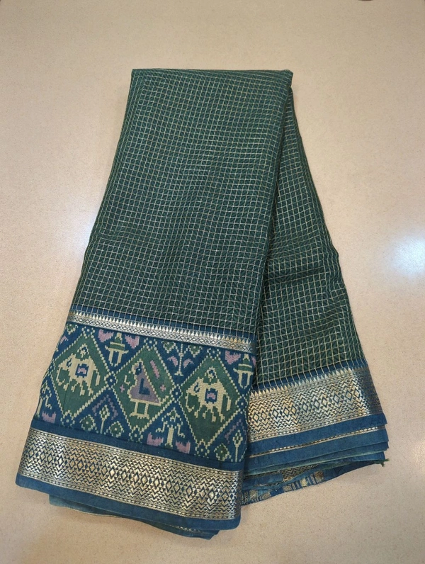 Tusser Checks - Green