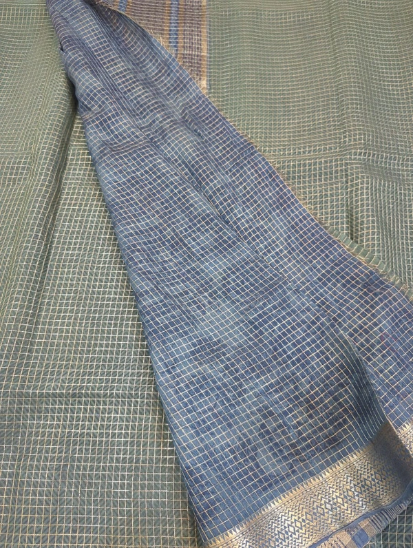 Tusser Checks - Green