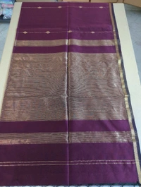 Pure Handloom Maheswari - brown 2