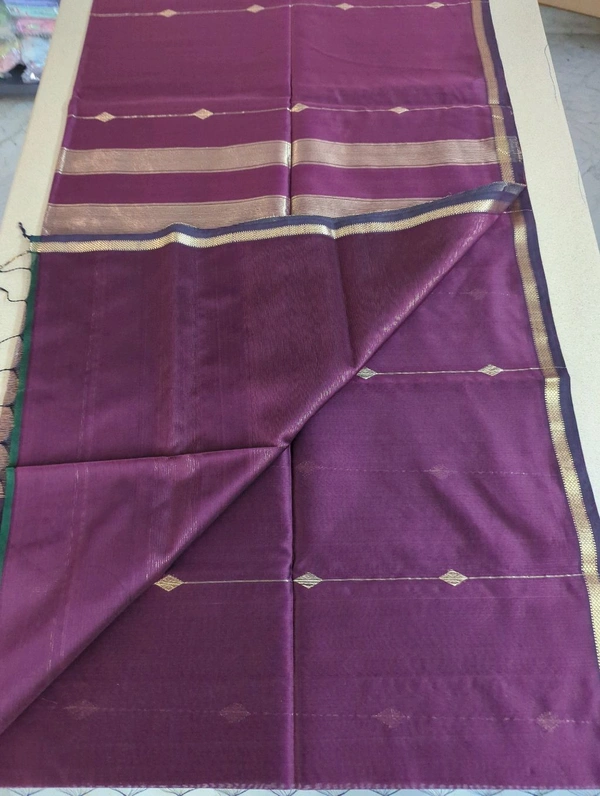 Pure Handloom Maheswari - brown 2
