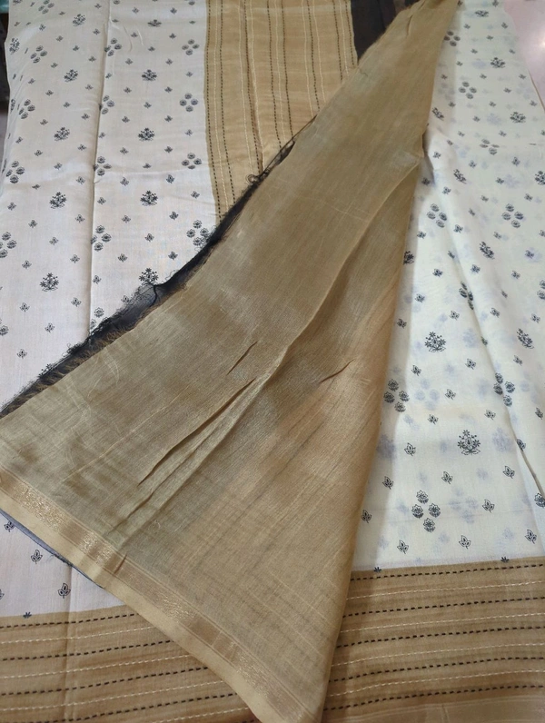 pure chanderi - White