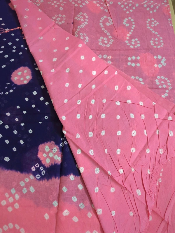 PURE COTTON NOOR BANDHAR - Pink Flamingo