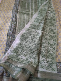 Maheswari Silk - Buddha Gold