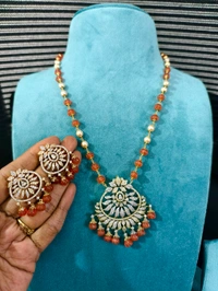 Diamond Copy Set With Real Quartz And Swarovski  - HD