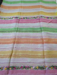 Pure Chiffon Handwork - Pink Flamingo 6