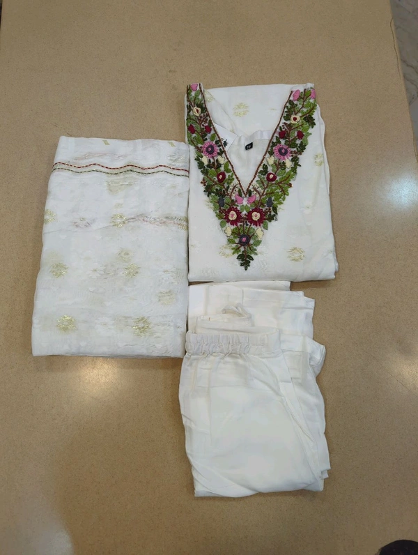 Jamdhani With Handwork  - 40