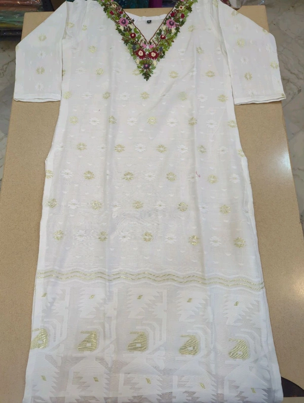 Jamdhani With Handwork  - 40