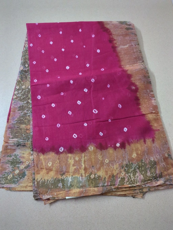 pure cotton bandini - Pink