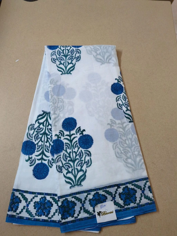 PURE JAIPURE COTTON - blue