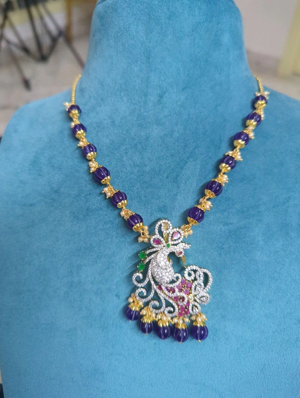 Real Pumpkin With Gold Copy Pendent