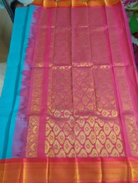 Pure Gadwal Cotton - blue 16