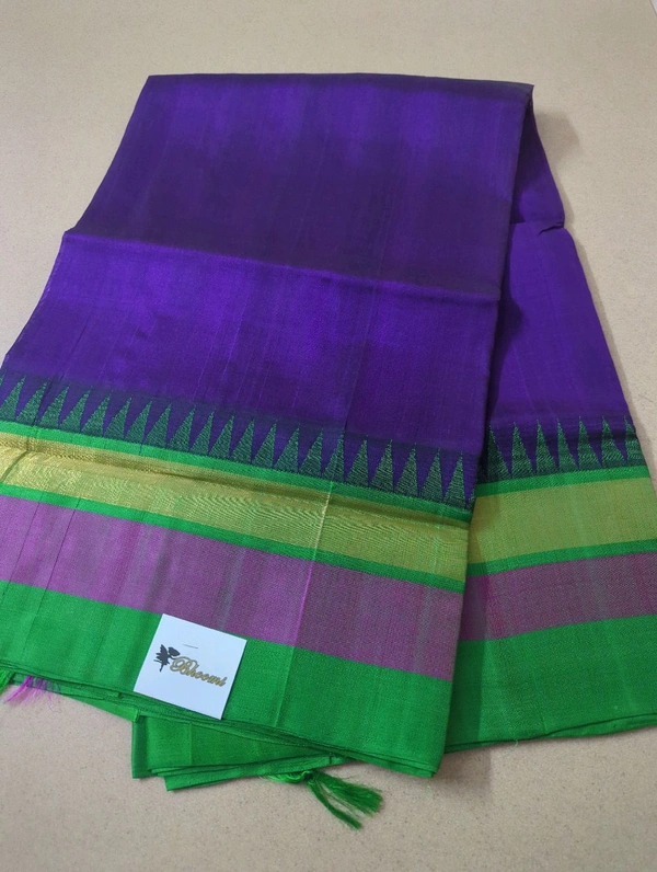 Pure Handloom Kuppadam - Pigment Indigo