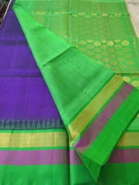 Pure Handloom Kuppadam - Pigment Indigo