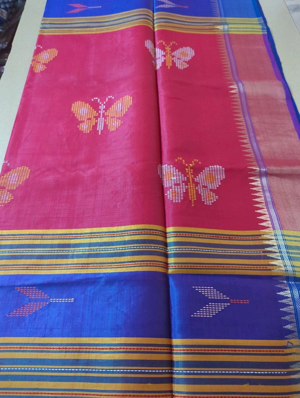 pure katan silk - Morocco Brown