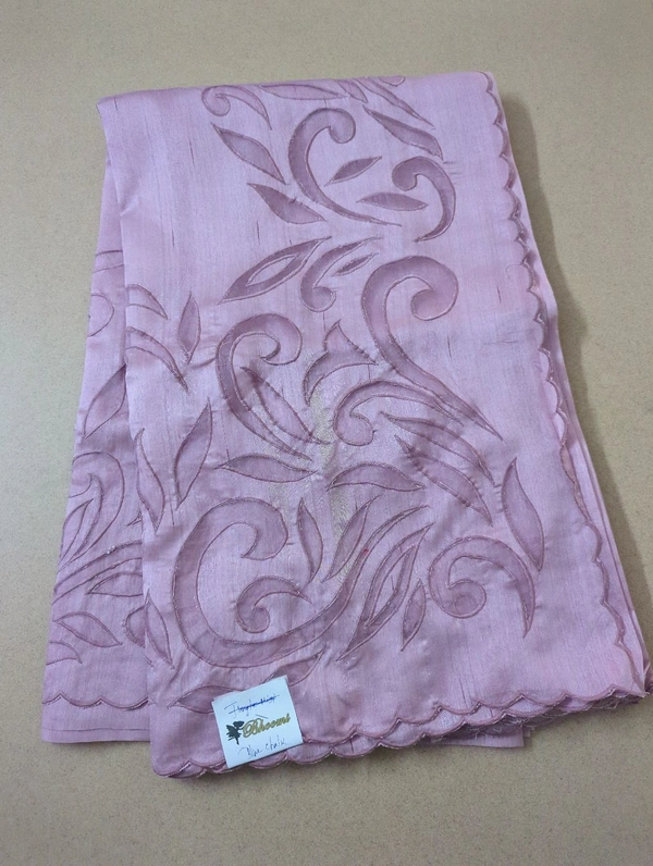 Designer Tusser  - Blue Chalk