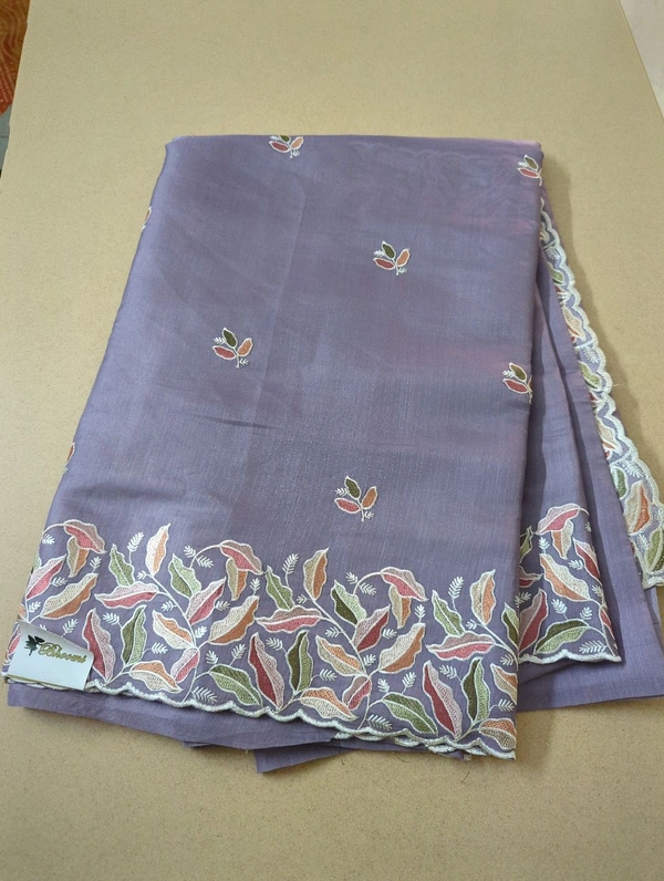 Satin Tusser - Electric Violet