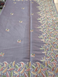 Satin Tusser - Electric Violet