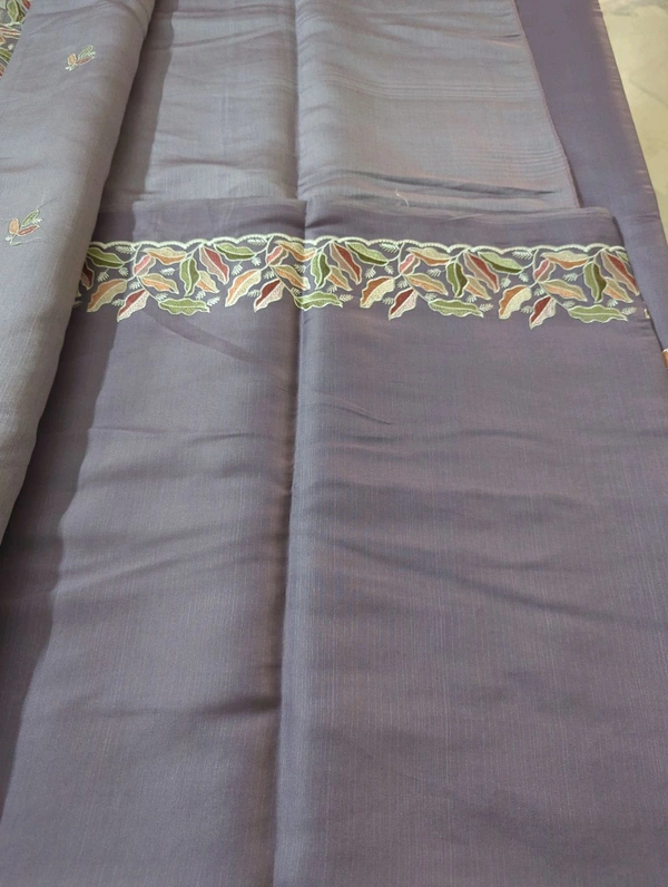 Satin Tusser - Electric Violet