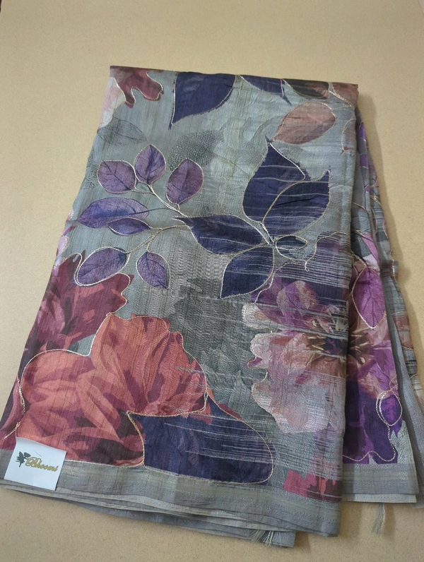 Designer Tusser  - Gray